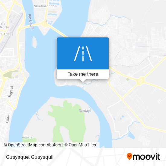 Mapa de Guayaque