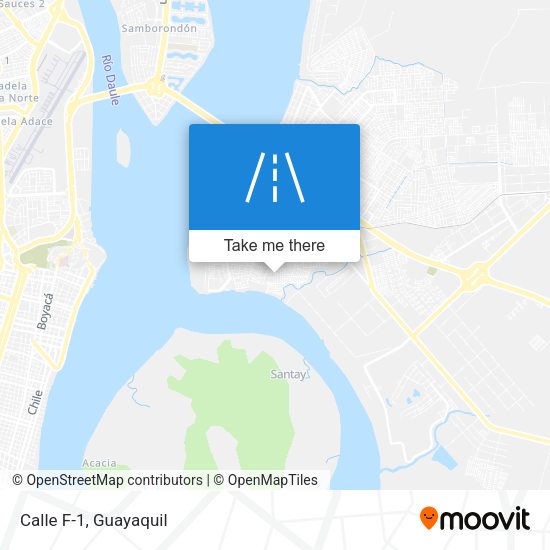 Mapa de Calle F-1