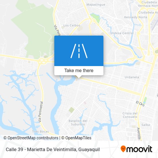 Calle 39 - Marietta De Veintimilla map