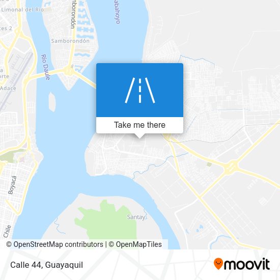 Mapa de Calle 44