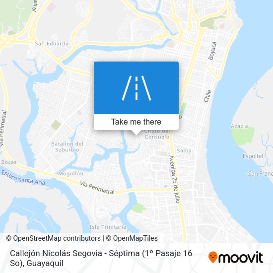 Callejón Nicolás Segovia - Séptima  (1º Pasaje 16 So) map