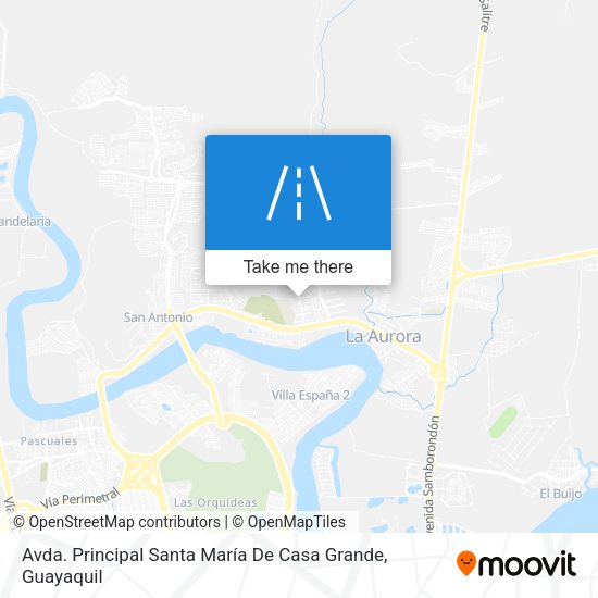 Avda. Principal Santa María De Casa Grande map