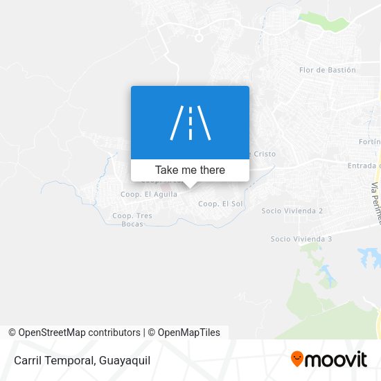 Mapa de Carril Temporal