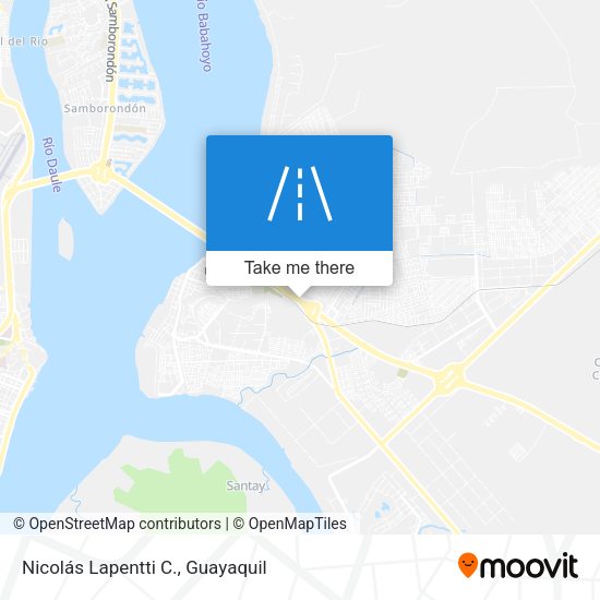 Nicolás Lapentti C. map