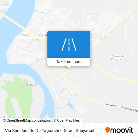 Vía San Jacinto De Yaguachi - Durán map