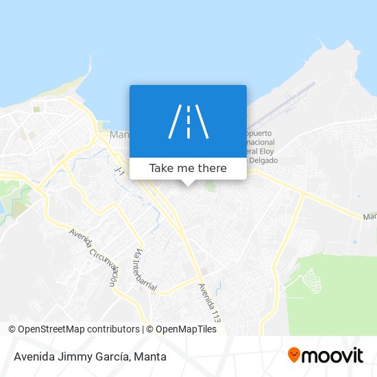 Avenida Jimmy García map