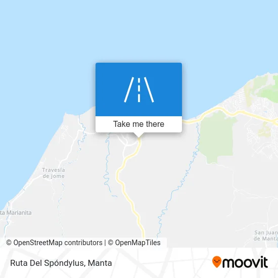 Ruta Del Spóndylus map