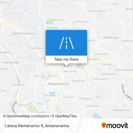 Làlana Ramenarivo R map