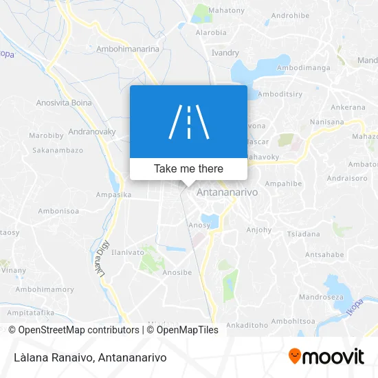 Làlana Ranaivo map