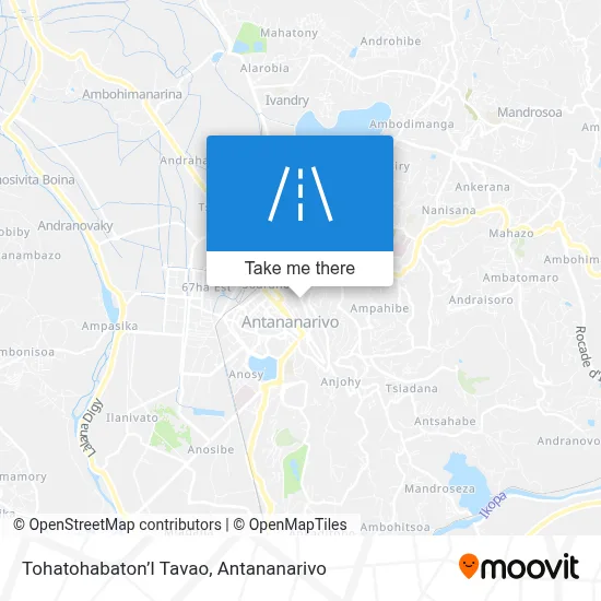 Tohatohabaton’I Tavao map