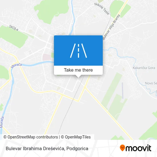 Bulevar Ibrahima Dreševića map