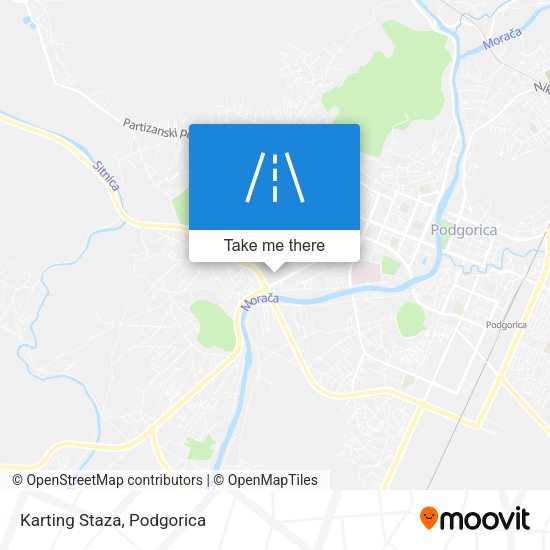Karting Staza map