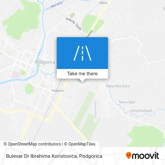 Bulevar Dr Ibrahima Koristovića map