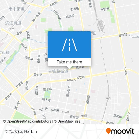 红旗大街 map