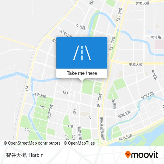 智谷大街 map