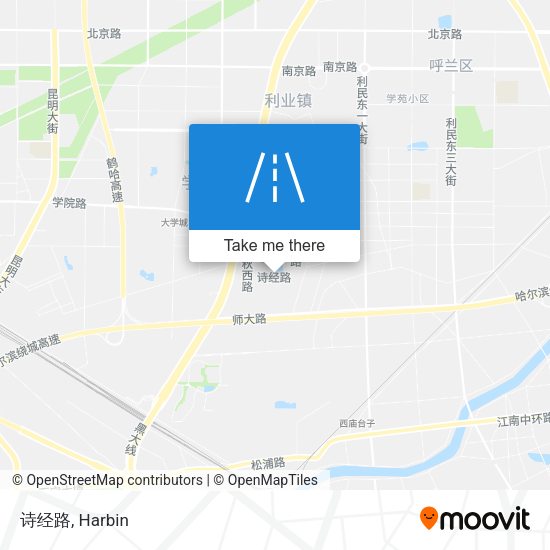 诗经路 map