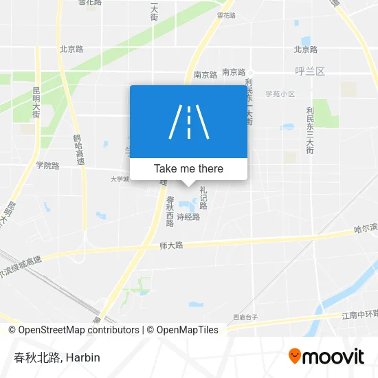 春秋北路 map
