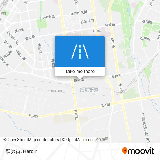 跃兴街 map