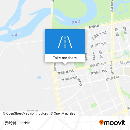 秦岭路 map