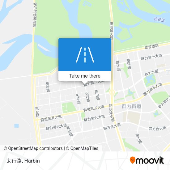 太行路 map