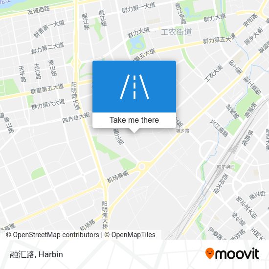 融汇路 map