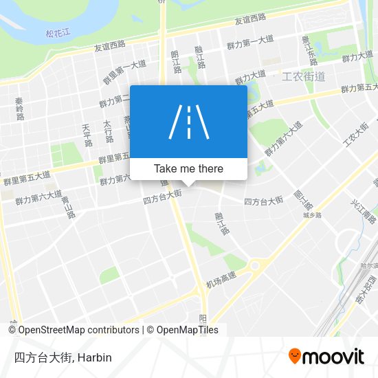 四方台大街 map