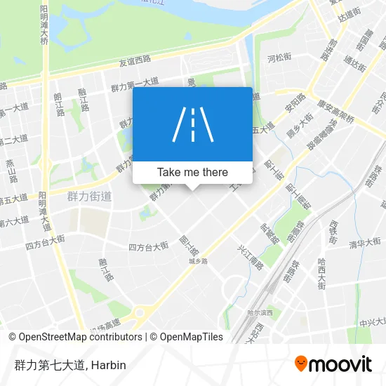 群力第七大道 map