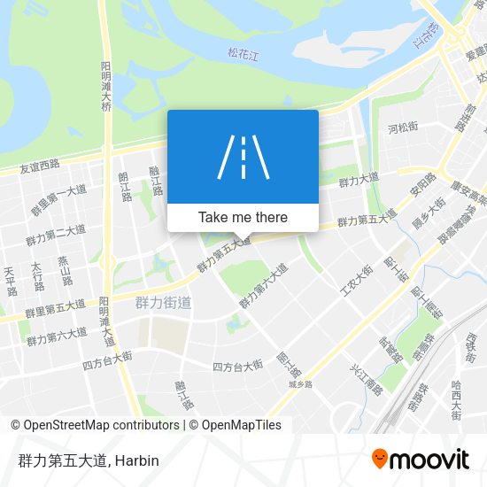群力第五大道 map