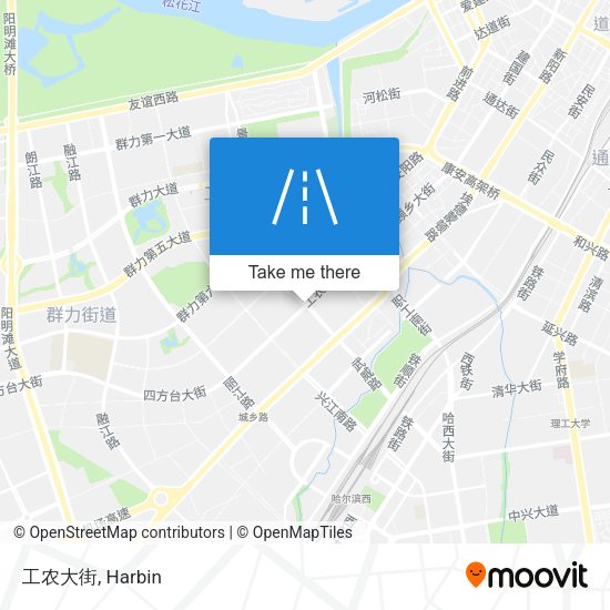 工农大街 map