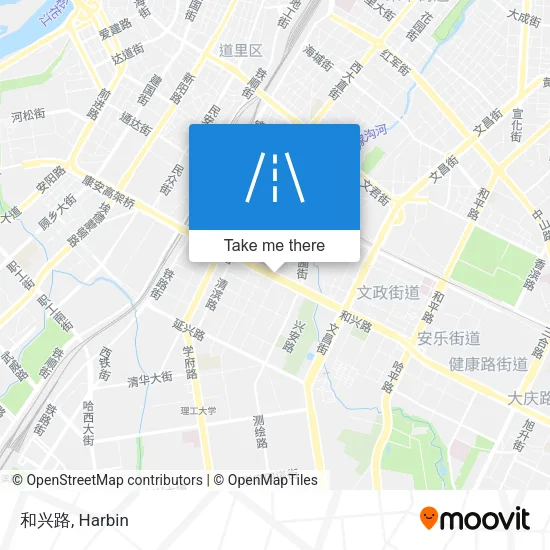 和兴路 map