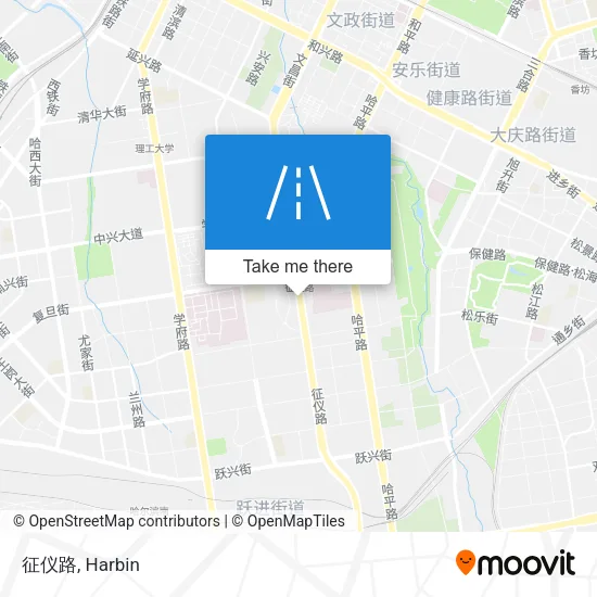 征仪路 map