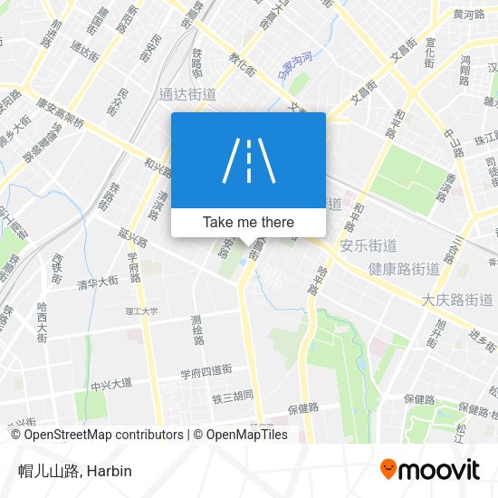 帽儿山路 map