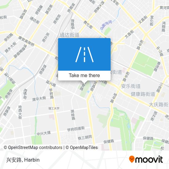 兴安路 map