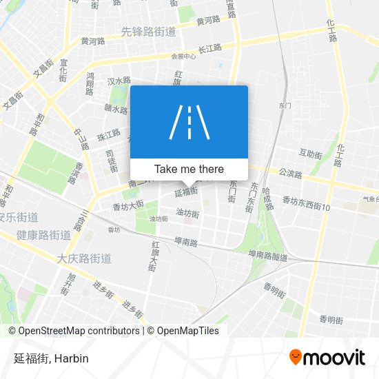 延福街 map