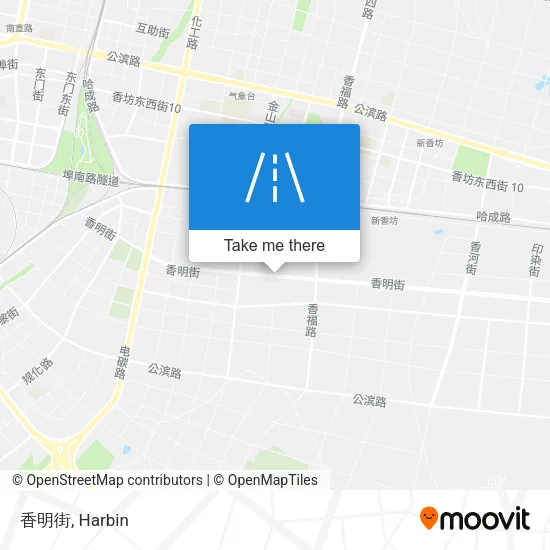 香明街 map
