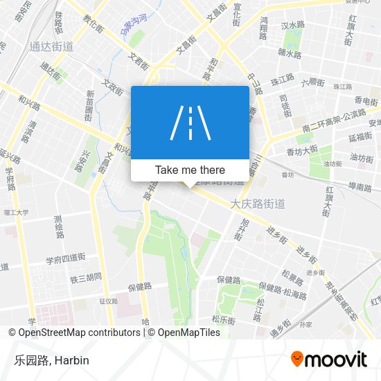 乐园路 map
