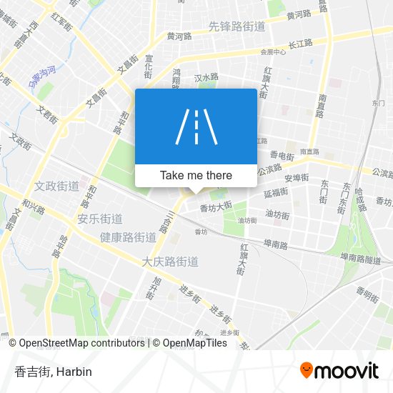 香吉街 map