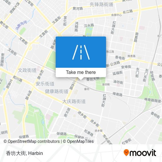 香坊大街 map