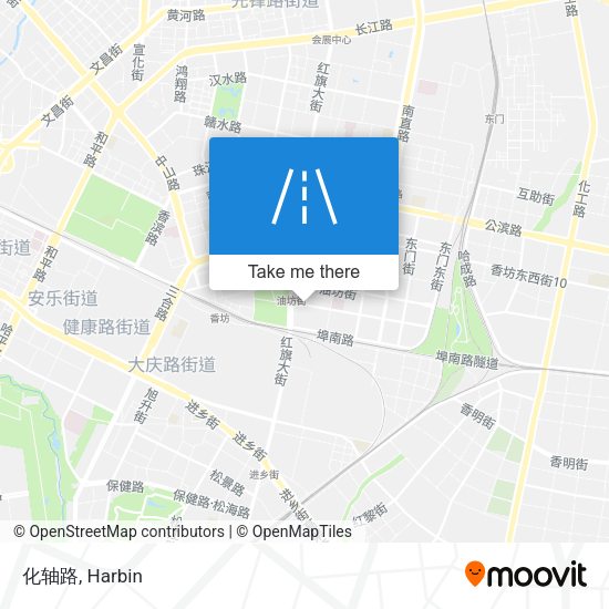 化轴路 map