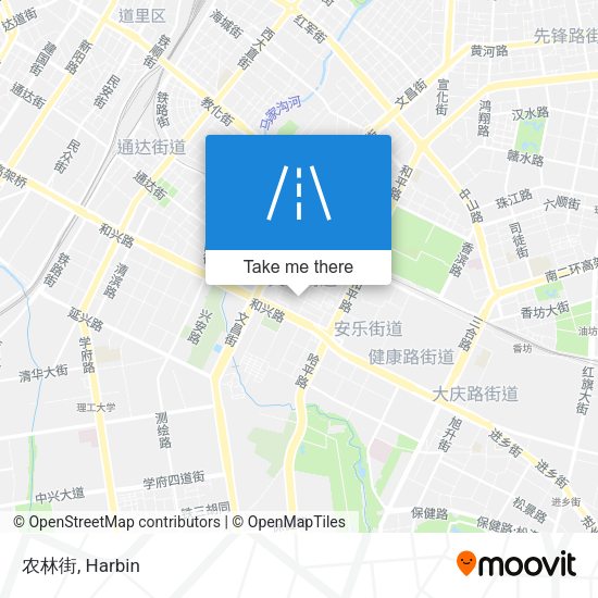 农林街 map