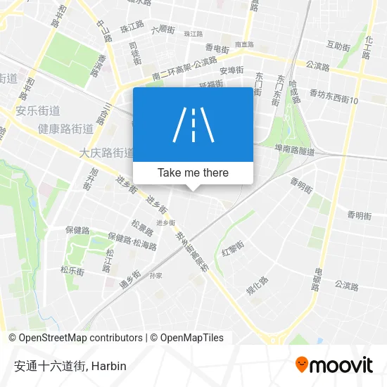 安通十六道街 map