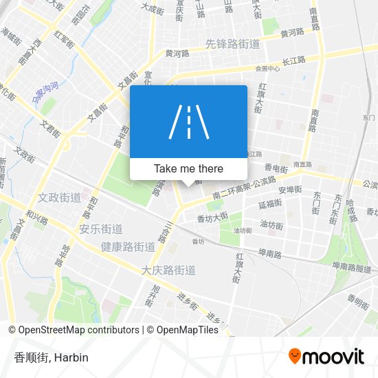 香顺街 map