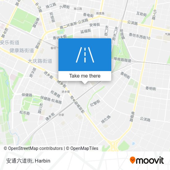 安通六道街 map