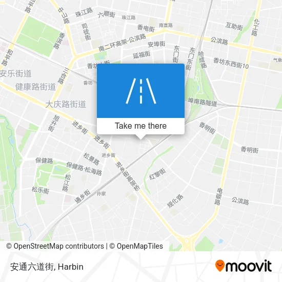 安通六道街 map