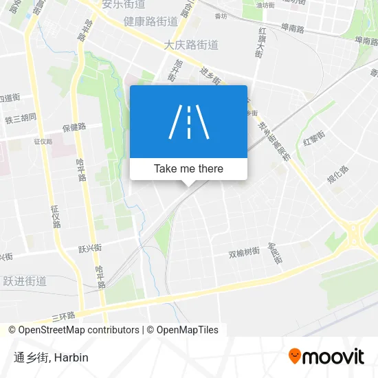 通乡街 map
