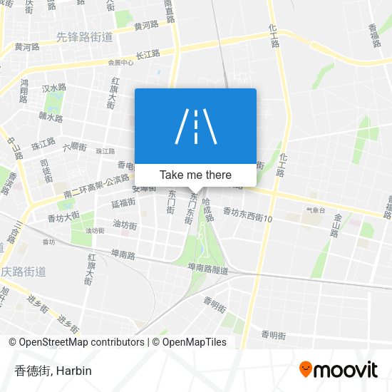 香德街 map