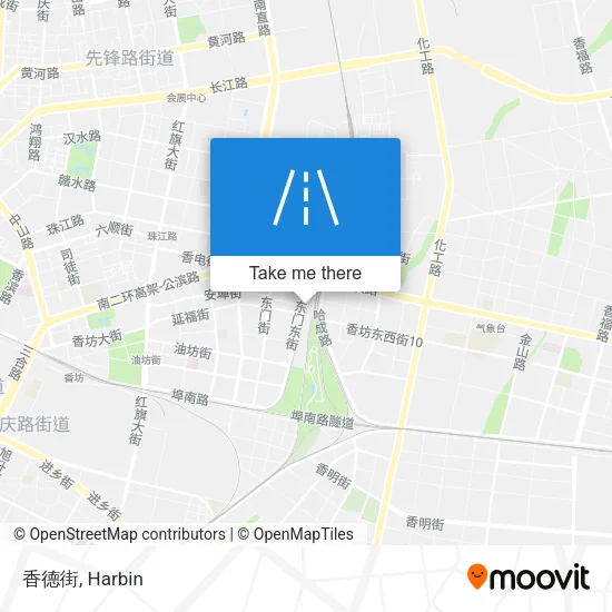 香德街 map