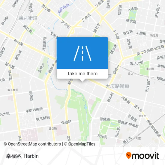幸福路 map