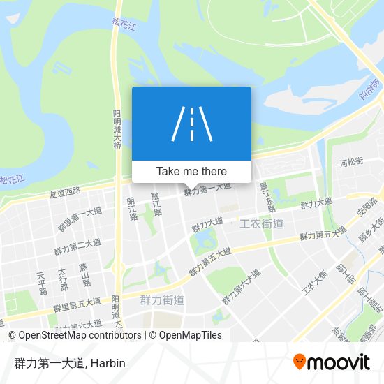 群力第一大道 map