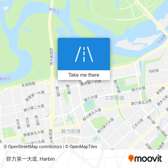 群力第一大道 map